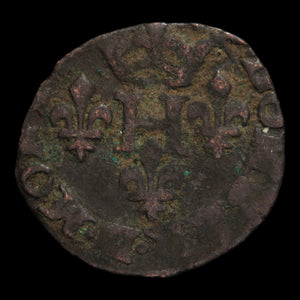 Principality of Dombes, Prince Henry II, 1 Liard - 1594 to 1610 CE - French States