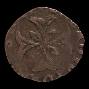 Principality of Dombes, Marie de Bourbon, 1 Liard - 1609 to 1628 CE - French States