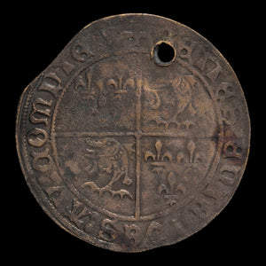 France, Dauphiné, Brass Jeton Token - c. 1600s to 1700s CE - France