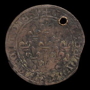 France, Dauphiné, Brass Jeton Token - c. 1600s to 1700s CE - France