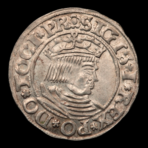 Poland, Sigismund I "the Old," Silver 1 Grosz - 1533 CE - Kingdom of Poland