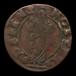 Republic of Venice, 1 Soldo, Doge Bertucci Valier - 1656 to 1658 CE - Italian States