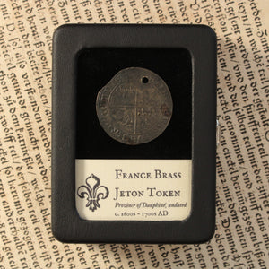 France, Dauphiné, Brass Jeton Token - c. 1600s to 1700s CE - France