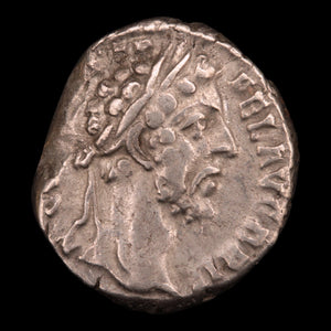 Rome, Emperor Commodus, Denarius, Hilaritas Reverse - 186 to 187 CE - Roman Empire