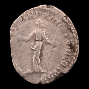 Rome, Emperor Commodus, Denarius, Hilaritas Reverse - 186 to 187 CE - Roman Empire
