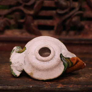 China, Ming Dynasty, Fish-Shaped Sancai Ceramic Offering - c. 1400s to 1500s CE - Imperial China
