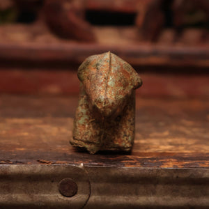 China, Song Dynasty, Miniature Cast Bronze Pig Figurine - c. 900s to 1100s CE - Imperial China