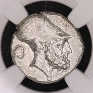 Magna Graecia, Lucania, Metapontum, Silver Stater (Choice Fine) - c. 340 to 330 BCE - NGC Certified