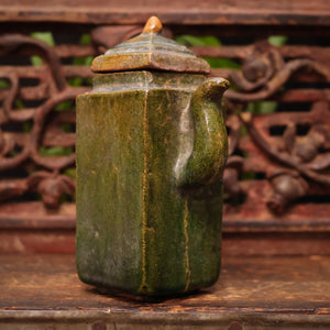 China, Ming Dynasty, Ceramic Teapot Vessel with Decorative Spout - c. 1400s to 1600s CE - Imperial China