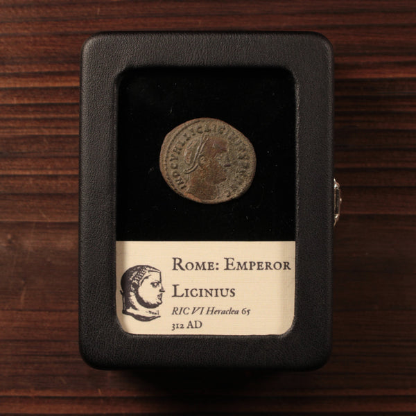 Rome, Emperor Licinius, Bronze Coin, Jupiter Reverse - 312 CE - Roman ...