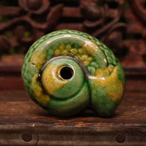 China, Ming Dynasty, Green Fish Shaped Water Dropper (Calligraphy Tool) - c. 1400s to 1600s CE - Imperial China