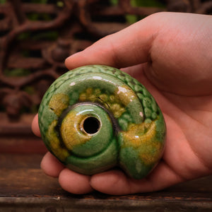 China, Ming Dynasty, Green Fish Shaped Water Dropper (Calligraphy Tool) - c. 1400s to 1600s CE - Imperial China