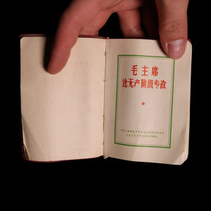 China, Cultural Revolution, "Chairman Mao One the Dictatorship of the Proletariat" (毛主席论无产阶级专政) - 1968 - People's Republic of China