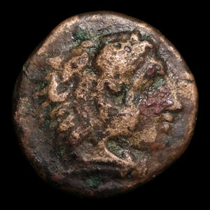 Mysia, City of Pergamon, AE Unit, Athena & Heracles - c. 300 BCE - Greek World