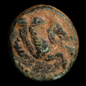 Troas, City of Skepsis, AE Unit, Pegasus & Fir Tree - c. 400 to 300 BCE - Greek World