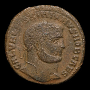 Rome, Emperor Galerius, AE Follis, Genius (Divinity) - 297 to 298 CE - Roman Empire