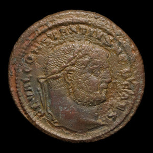 Rome, Emperor Constantius Chlorus, AE Follis, Genius (Divinity) - 296 to 297 CE - Roman Empire