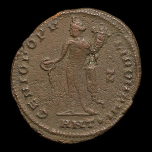 Rome, Emperor Diocletian, AE Follis, Genius (Divinity) - 304 to 305 CE - Roman Empire