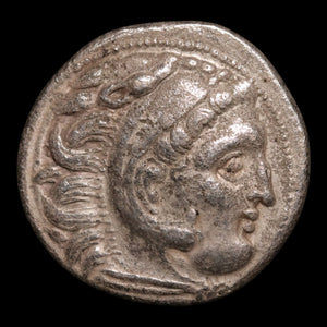 Macedon, Alexander the Great, AR Drachm, Posthumous Issue - 301 to 297 BCE - Greek World