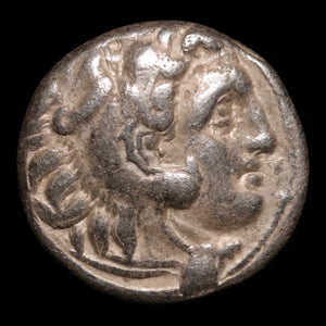 Macedon, Alexander the Great, AR Drachm, Posthumous Issue - 301 to 297 BCE - Greek World