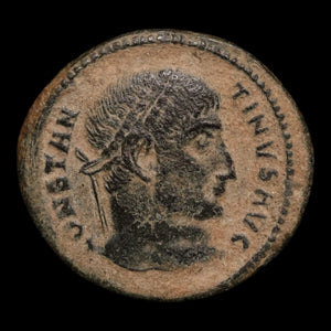 Rome, Emperor Constantine the Great, AE Unit, Votive Wreath Reverse - 324 CE - Roman Empire