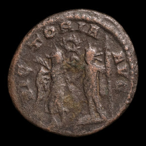 Rome, Emperor Gallienus, BI Antoninianus, Goddess of Victory - 255 to 256 CE - Roman Empire