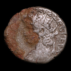 Egypt, Emperor Nero, BI Tetradrachm, Head of Augustus Reverse - 66 to 68 CE - Roman Provinces