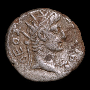 Egypt, Emperor Nero, BI Tetradrachm, Head of Augustus Reverse - 66 to 68 CE - Roman Provinces
