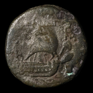 Roman Egypt, Emperor Nero, Tetradrachm (Ship) - 66 to 68 CE - Roman Provinces