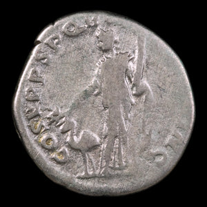 Rome, Emperor Trajan, Denarius, Arabia & Camel Reverse - 103 to 111 CE - Roman Empire