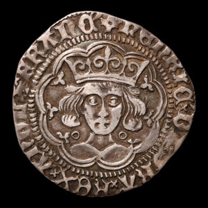 England, House of Lancaster, King Henry VI, AR Shilling - 1422 to 1430 CE - England (United Kingdom)