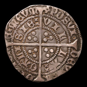 England, House of Lancaster, King Henry VI, AR Shilling - 1422 to 1430 CE - England (United Kingdom)