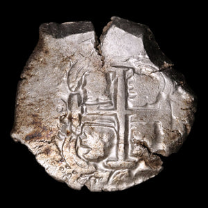 Spanish "Piece of Eight" (8 Reales), Bolivia Mint, Silver Cob Coin - 1742 - Spanish Empire