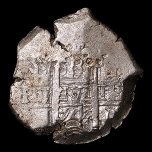 Spanish "Piece of Eight" (8 Reales), Bolivia Mint, Silver Cob Coin - 1742 - Spanish Empire
