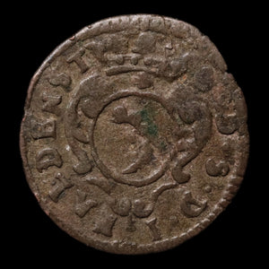 Lordship of Haldenstein, Lord Gubert of Salis, BI 1 Bluzger - 1728 CE - Switzerland