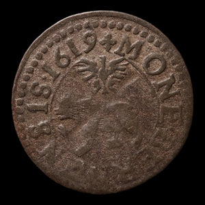 Swiss Cantons, City of Bern, BI 1 Kreuzer - 1619 CE - Switzerland
