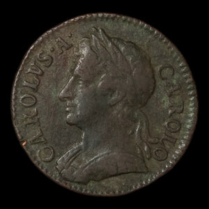 England, King Charles II, Copper Farthing - 1673 - England