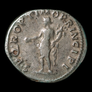 Rome, Emperor Trajan, Denarius, Genuis Reverse - 103 to 111 CE - Roman Empire