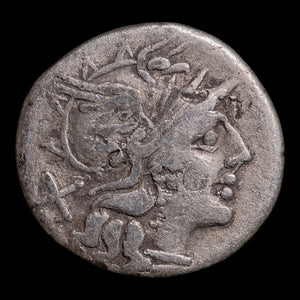 Roman Republic, Pinarius Natta, AR Denarius, Roma & Victory - 149 BCE - Roman Republic
