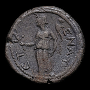 Egypt, Emperor Hadrian, BI Tetradrachm, Alexandria Reverse - 124 to 125 CE - Roman Provinces