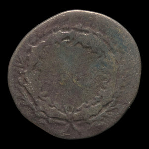 Rome, Emperor Vespasian, AR Denarius, "SPQR" in Wreath - 73 CE - Roman Empire