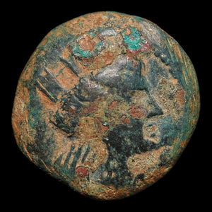 Phoenicia, City of Arados, AE Unit, Tyche (Goddess of Luck) - 77 to 78 CE - Greek World