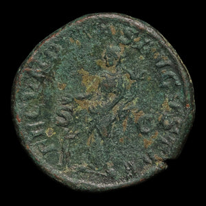 Rome, Julia Mamaea, AE Sestertius (Large Bronze), Fecunditas (Goddess of Fertility) - 222 to 235 CE - Roman Empire
