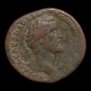 Rome, Emperor Antoninus Pius, AE As, Fortuna (Goddess of Fortune) - 139 CE - Roman Empire