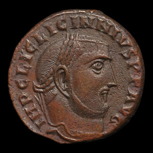 Rome, Emperor Licinius, AE Unit, Sol & Serapis - 312 CE - Roman Empire