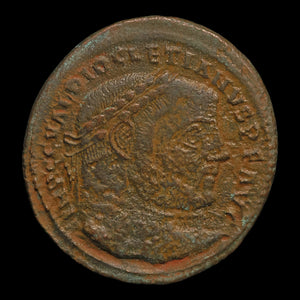 Rome, Emperor Diocletian, AE Unit, Genius (Divinity) - 302 to 303 CE - Roman Empire
