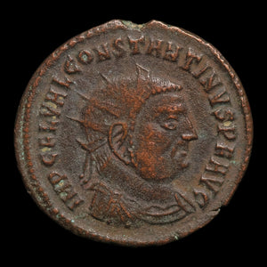 Rome, Emperor Constantine the Great, AE Unit, Jupiter (God of Sky & Thunder) - 321 to 324 CE - Roman Empire