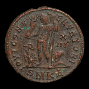 Rome, Emperor Constantine the Great, AE Unit, Jupiter (God of Sky & Thunder) - 321 to 324 CE - Roman Empire