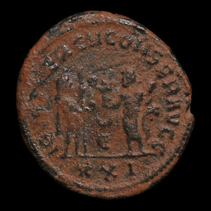 Rome, Emperor Maximian, BI Antoninianus, Hercules (Greek Hero) - 285 to 295 CE - Roman Empire