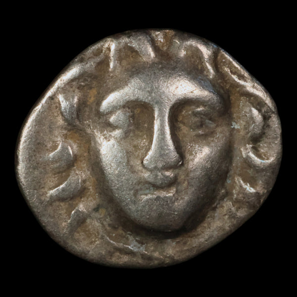 Psidia, Selge, Silver Obol with Gorgon - c. 350 to 200 BCE - Greek Wor ...
